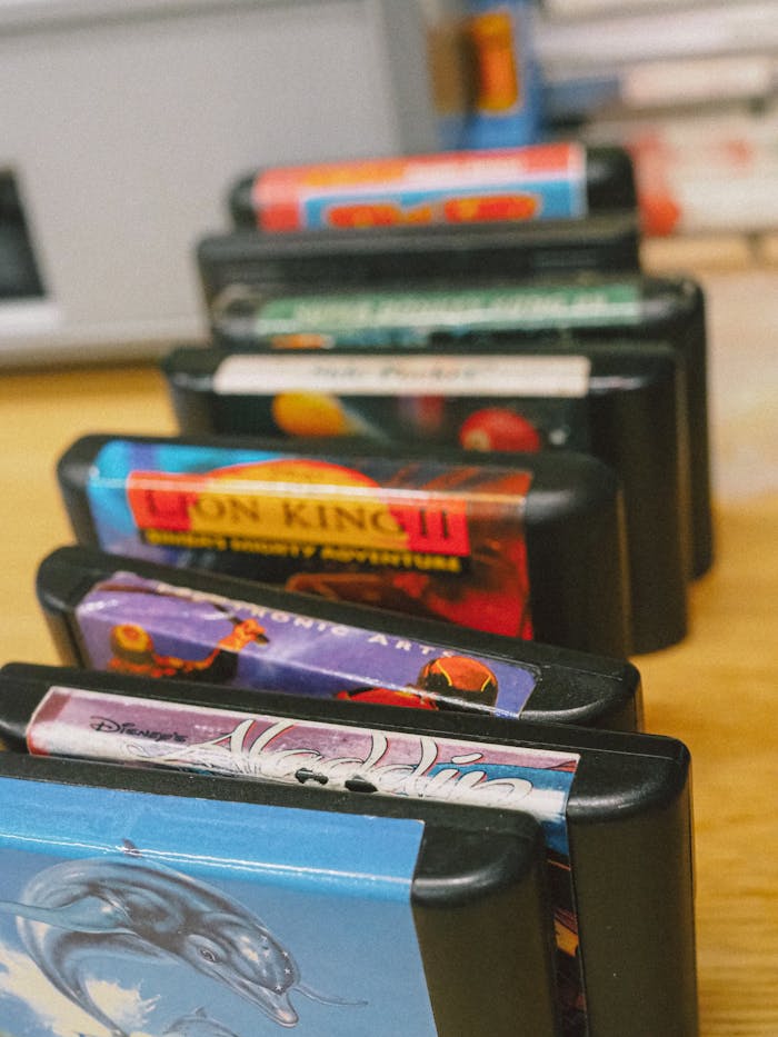 pexels-photo-9140592 Close-up Photo of Sega Mega Collections
